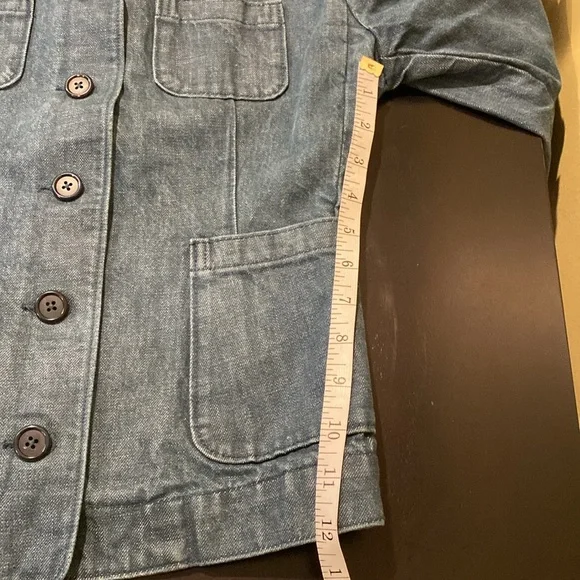 Banana Republic Denim Jean Jacket, Small - Picture 6 of 7